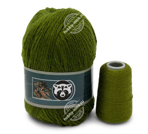 Menca Пух норки 833 Зеленый