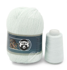 Menca Пух норки 848 Бледная мята