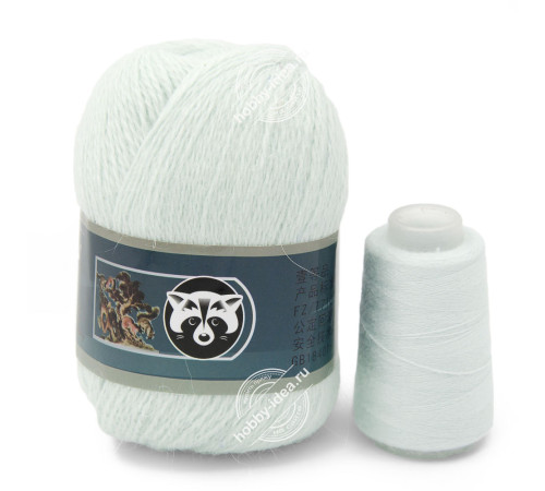 Menca Пух норки 848 Бледная мята