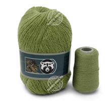 Menca Пух норки 853 Зеленый чай