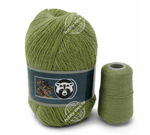 Menca Пух норки 853 Зеленый чай