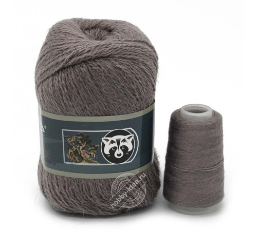 Menca Пух норки 855 Тёплый серый