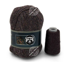 Menca Пух норки 859 Серо-коричневый