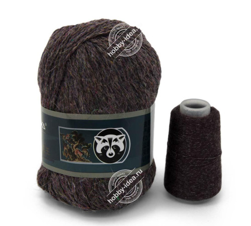 Menca Пух норки 859 Серо-коричневый