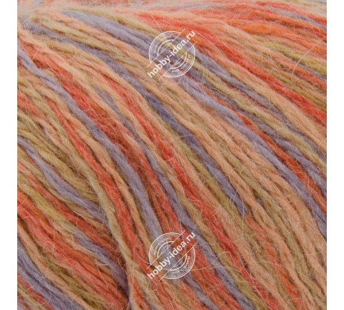 Menca Пух норки 888 Персиково-синий