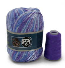 Menca Пух норки 910 Сине-фиолетовый