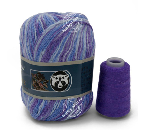 Menca Пух норки 910 Сине-фиолетовый