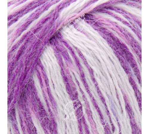 Menca Пух норки 918 Бело-фиолетовый