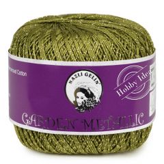 Nazli Gelin Garden Metallic 70207 Натуральный зеленый