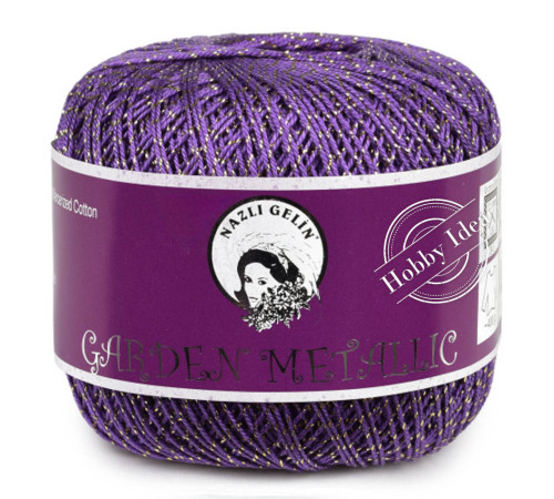 Nazli Gelin Garden Metallic 70212 Фиолетовый