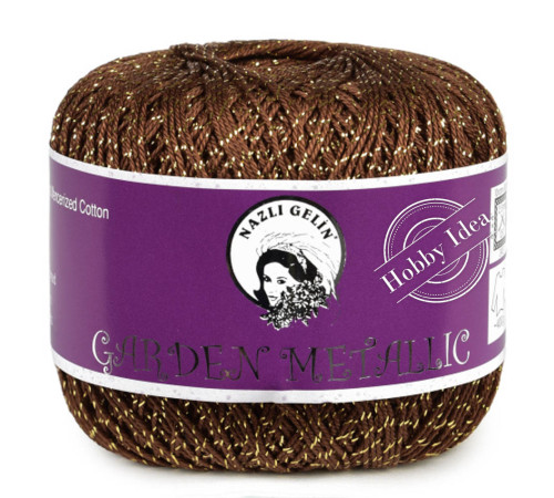 Nazli Gelin Garden Metallic 70214 Коричневый