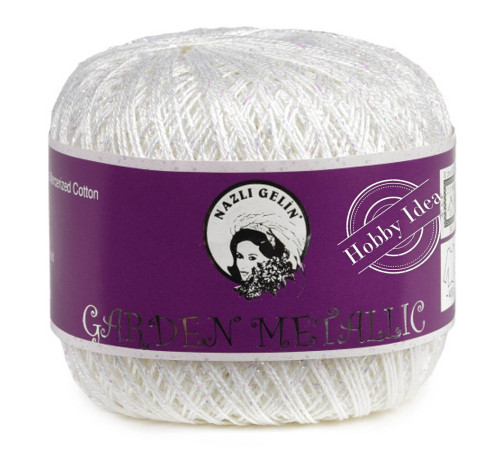 Nazli Gelin Garden Metallic 70217 Белый