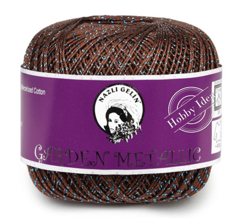Nazli Gelin Garden Metallic 70223 Тёмно-коричневый
