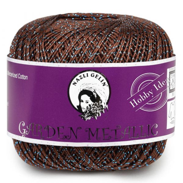 Nazli Gelin Garden Metallic 70223 Тёмно-коричневый из категории Nazli Gelin Garden Metallic