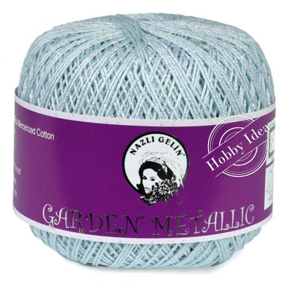 Nazli Gelin Garden Metallic 70226 Голубой из категории Nazli Gelin Garden Metallic