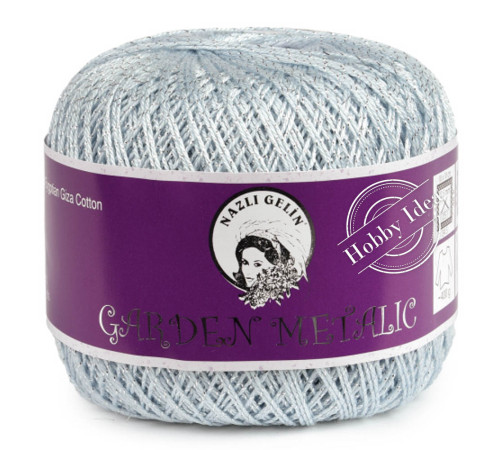 Nazli Gelin Garden Metallic 70227 Бледно-голубой