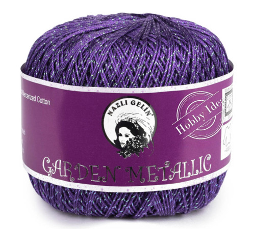 Nazli Gelin Garden Metallic 70232 Тёмно-фиолетовый