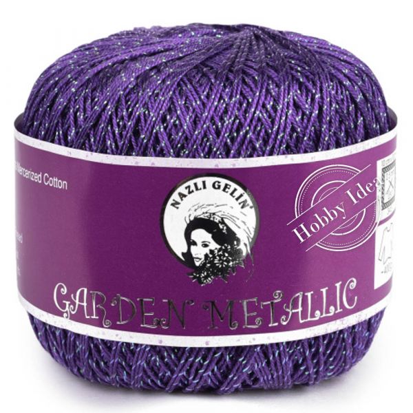 Nazli Gelin Garden Metallic 70232 Тёмно-фиолетовый из категории Nazli Gelin Garden Metallic
