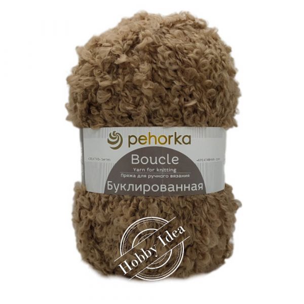Пехорка Буклированная 0377 Кофейный из категории Пехорка Буклированная
