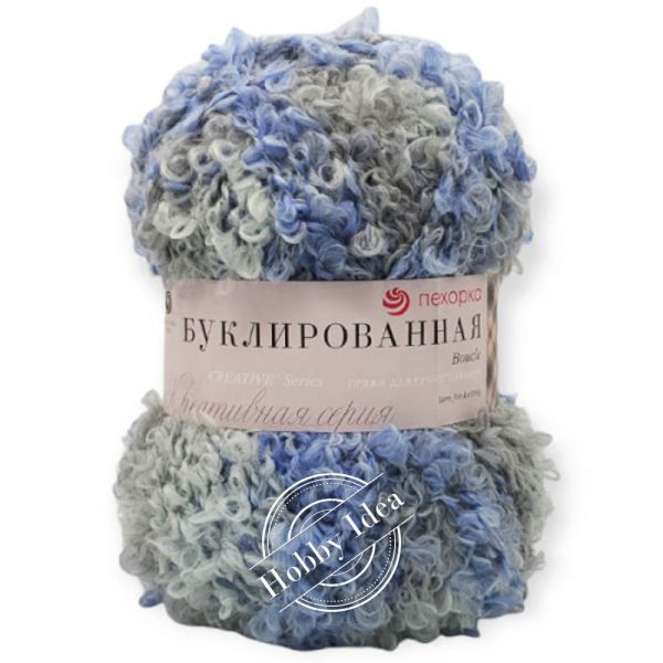 Пехорка Буклированная 1073 Серо-голубой из категории Пехорка Буклированная