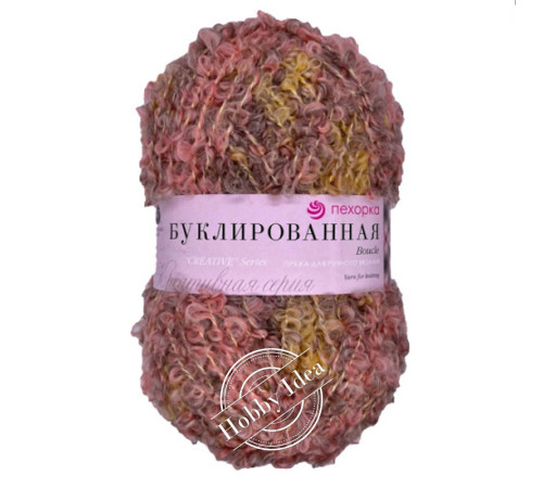 Пехорка Буклированная 1095 Жёлто-розовый