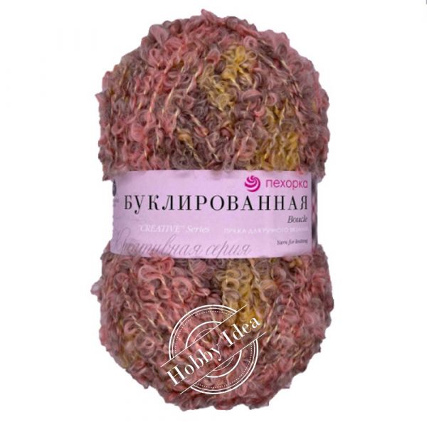 Пехорка Буклированная 1095 Жёлто-розовый из категории Пехорка Буклированная