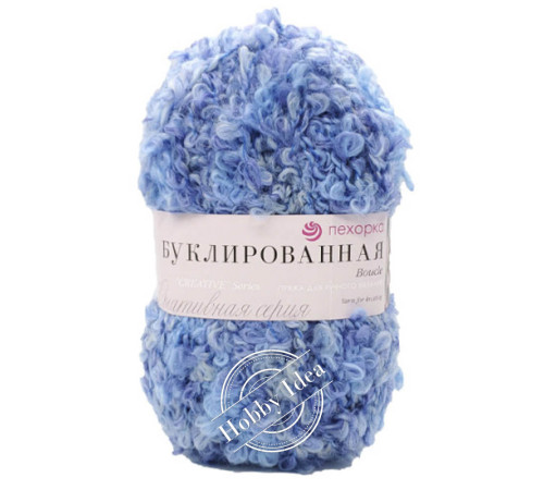 Пехорка Буклированная 1198 Серо-оазурный