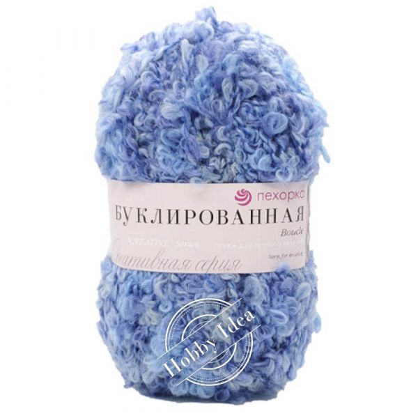Пехорка Буклированная 1198 Серо-оазурный из категории Пехорка Буклированная