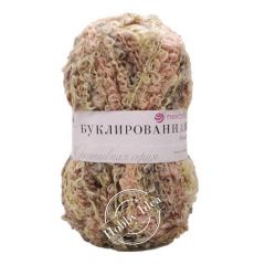 Пехорка Буклированная 1239 Оливково-розовый