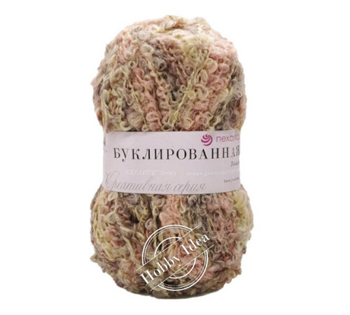 Пехорка Буклированная 1239 Оливково-розовый
