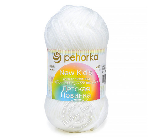 Пехорка Детская Новинка 0001 Белый