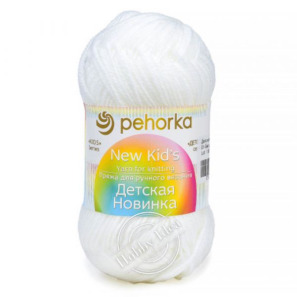 Пехорка Детская Новинка 0001 Белый из категории Пехорка Детская Новинка