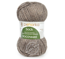 Пехорка Носочная 0517 Коричневый меланж