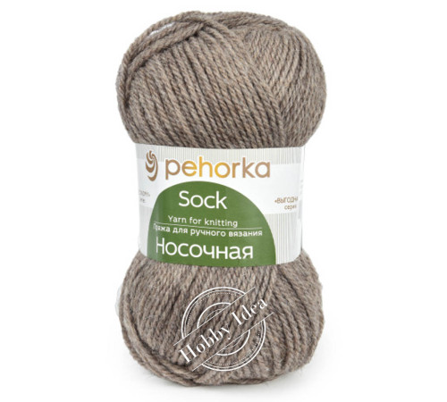 Пехорка Носочная 0517 Коричневый меланж