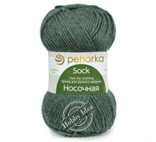Пехорка Носочная 0764 Зелёный меланж