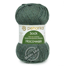 Пехорка Носочная 0764 Зелёный меланж