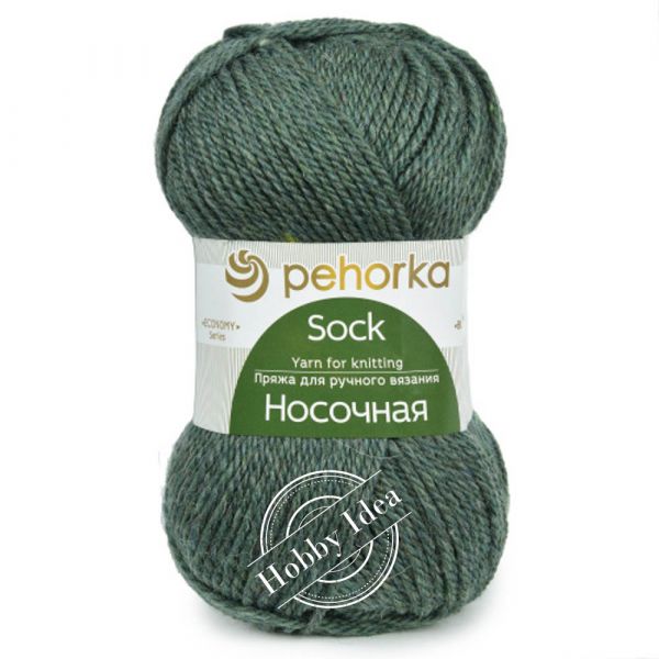 Пехорка Носочная 0764 Зелёный меланж из категории Пехорка Носочная