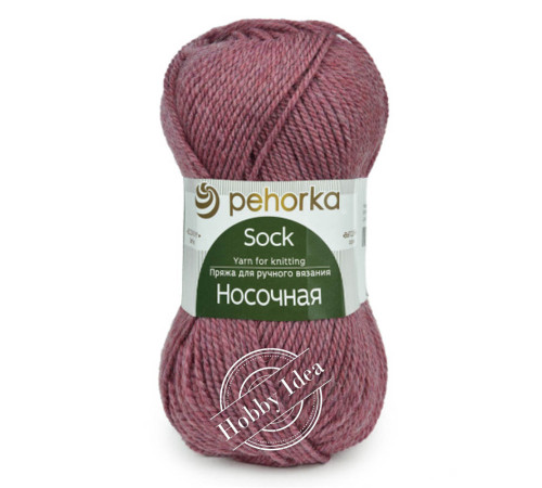Пехорка Носочная 0816 Красный меланж