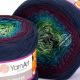 YarnArt Flowers 266 Зелёный Бордовый Синий из категории YarnArt Flowers - 1