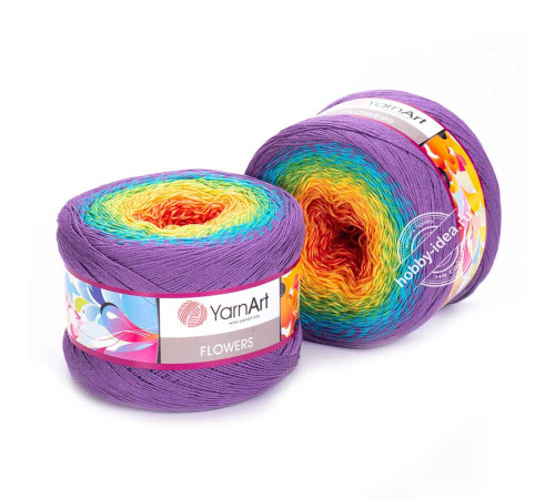 YarnArt Flowers 277 Радуга