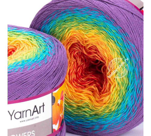 YarnArt Flowers 277 Радуга