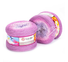 YarnArt Flowers 281 Лиловый Розовый