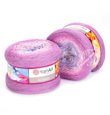 YarnArt Flowers 281 Лиловый Розовый