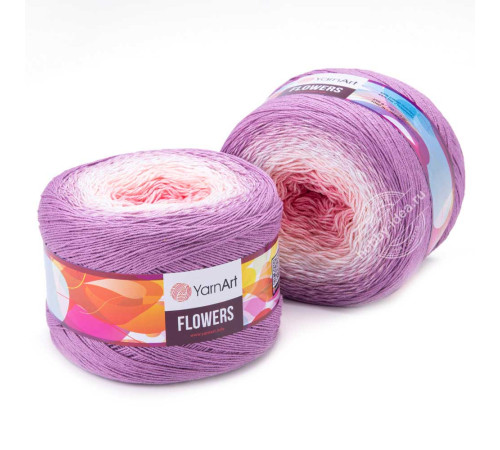 YarnArt Flowers 305 Розовый Сиреневый