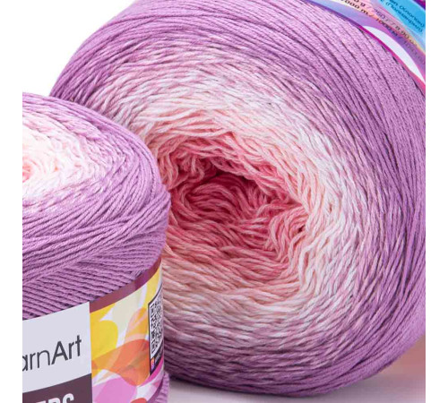 YarnArt Flowers 305 Розовый Сиреневый