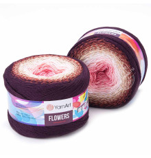 YarnArt Flowers 319 Розовый Ягодный